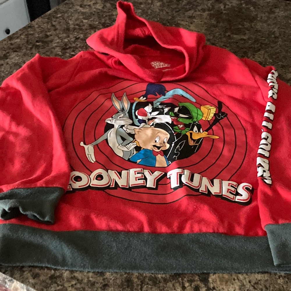 Looney tunes hoodie 10/12